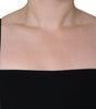 Dolce & Gabbana Black Zipper Bodycon Sheath Midi Dress
