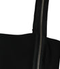 Dolce & Gabbana Black Zipper Bodycon Sheath Midi Dress