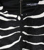 Dolce & Gabbana Black White Zebra A-line Sheath Mini Dress
