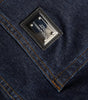 Dolce &amp; Gabbana Dark Blue Cotton Stretch Straight Denim Jeans