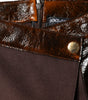 Dolce & Gabbana Brown Virgin Wool Mid Waist A-line Mini Skirt