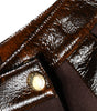 Dolce & Gabbana Brown Virgin Wool Mid Waist A-line Mini Skirt