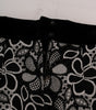 Dolce &amp; Gabbana Elegant Lace Mini Skirt with Crystal Details