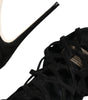 Dolce & Gabbana Black Tulle Stretch Heels Sandals Shoes