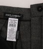 Dolce & Gabbana Chic High Waist Wool Mini Shorts