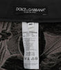 Dolce &amp; Gabbana Elegant High-Waist Brocade Shorts