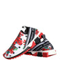 Dolce & Gabbana Multicolor Geranium Sorrento Sneakers Shoes