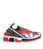 Dolce & Gabbana Multicolor Geranium Sorrento Sneakers Shoes