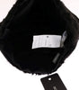 Dolce & Gabbana Elegant Black Xiangao Fur Beanie Hat