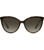 Lunettes de soleil Jimmy Choo en métal marron