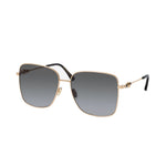 Lunettes de soleil Jimmy Choo en métal doré