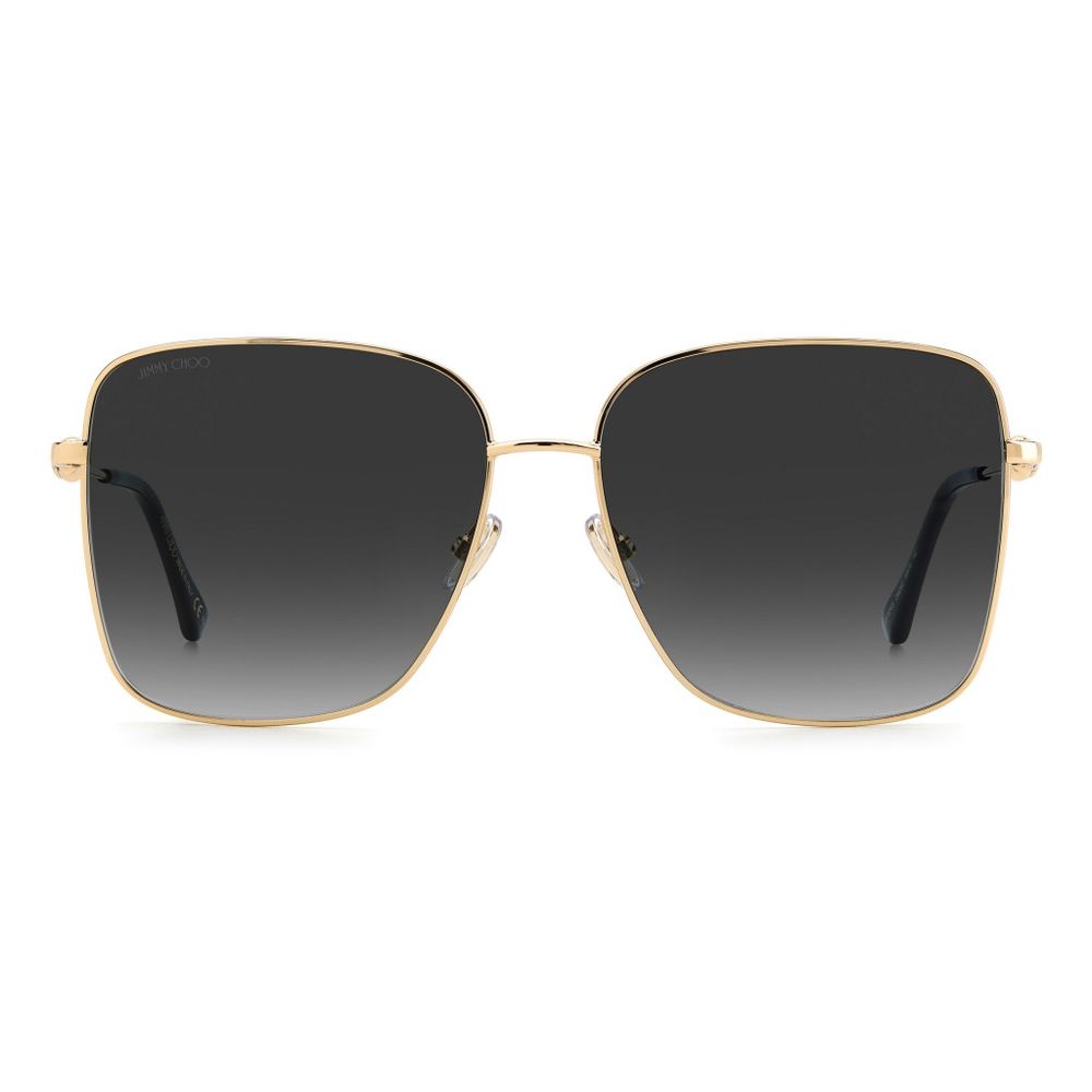 Lunettes de soleil Jimmy Choo en métal doré