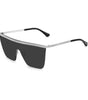 Lunettes de soleil Jimmy Choo en métal gris