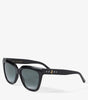 Lunettes de soleil Jimmy Choo en acétate noir