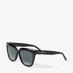 Lunettes de soleil Jimmy Choo en acétate noir