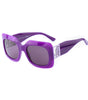 Lunettes de soleil Jimmy Choo en résine violette