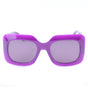 Lunettes de soleil Jimmy Choo en résine violette