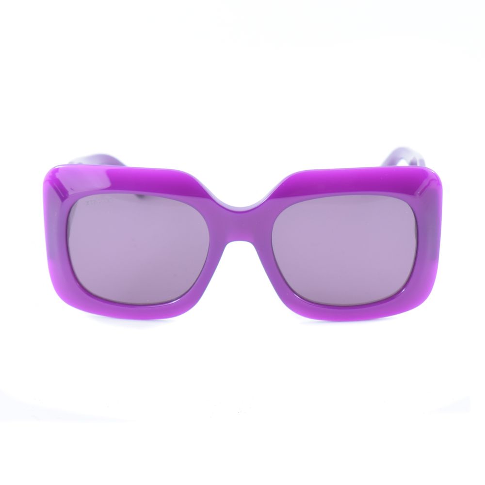Lunettes de soleil Jimmy Choo en résine violette