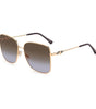 Lunettes de soleil Jimmy Choo en métal doré