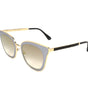 Jimmy Choo Gold Metal Sunglasses