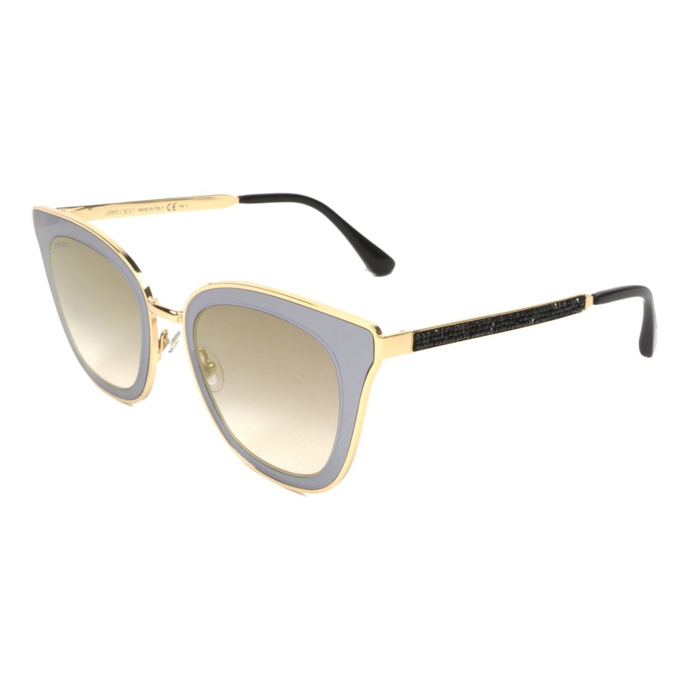 Lunettes de soleil Jimmy Choo en métal doré