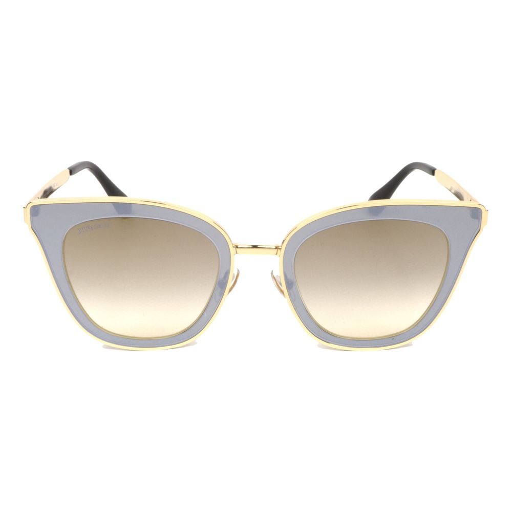 Lunettes de soleil Jimmy Choo en métal doré