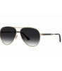 Jimmy Choo Gold Metal Sunglasses