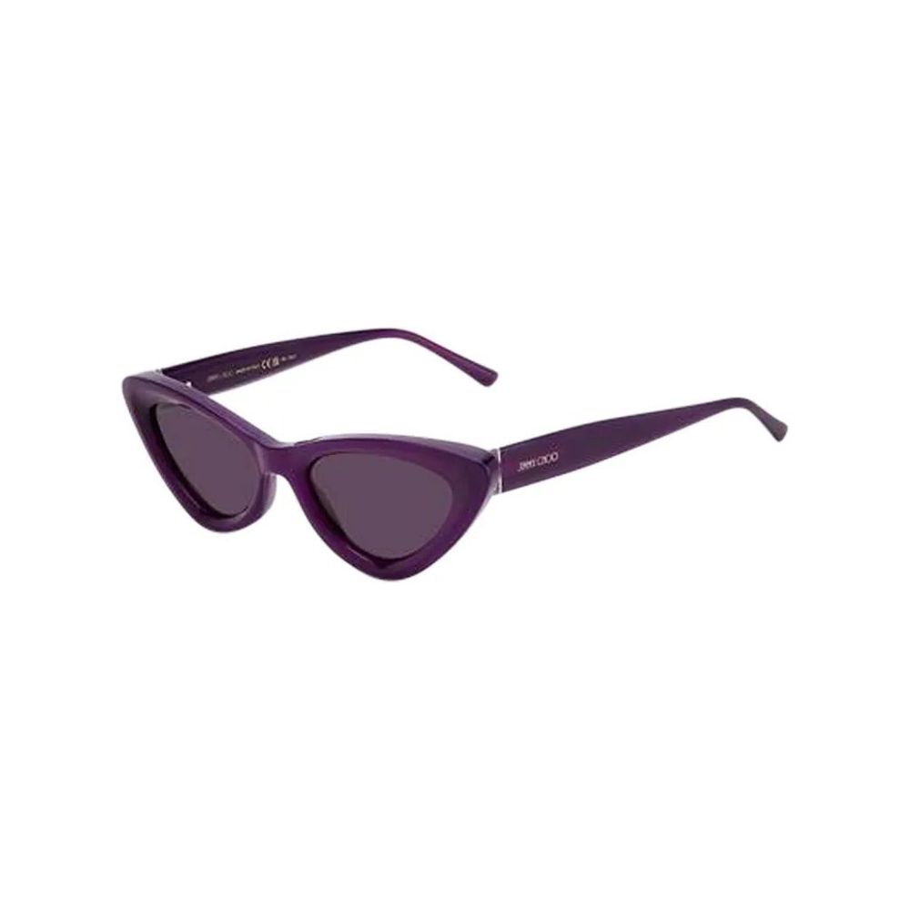Lunettes de soleil Jimmy Choo en résine violette