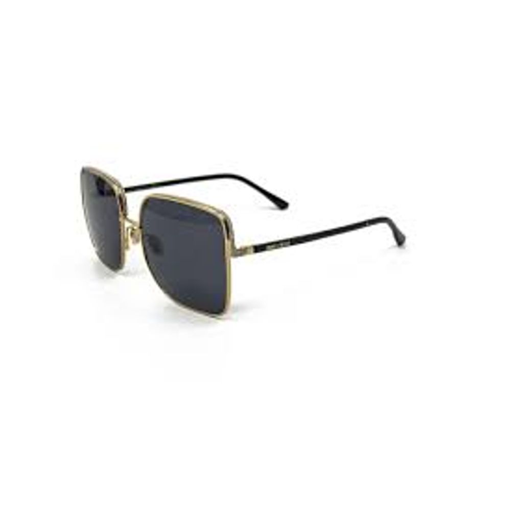 Lunettes de soleil Jimmy Choo en métal doré