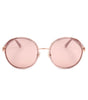 Jimmy Choo Gold Metal Sunglasses