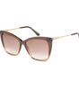 Jimmy Choo Brown Metal Sunglasses