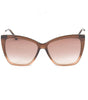 Jimmy Choo Brown Metal Sunglasses