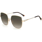 Lunettes de soleil Jimmy Choo en métal doré