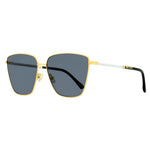 Lunettes de soleil Jimmy Choo en métal doré