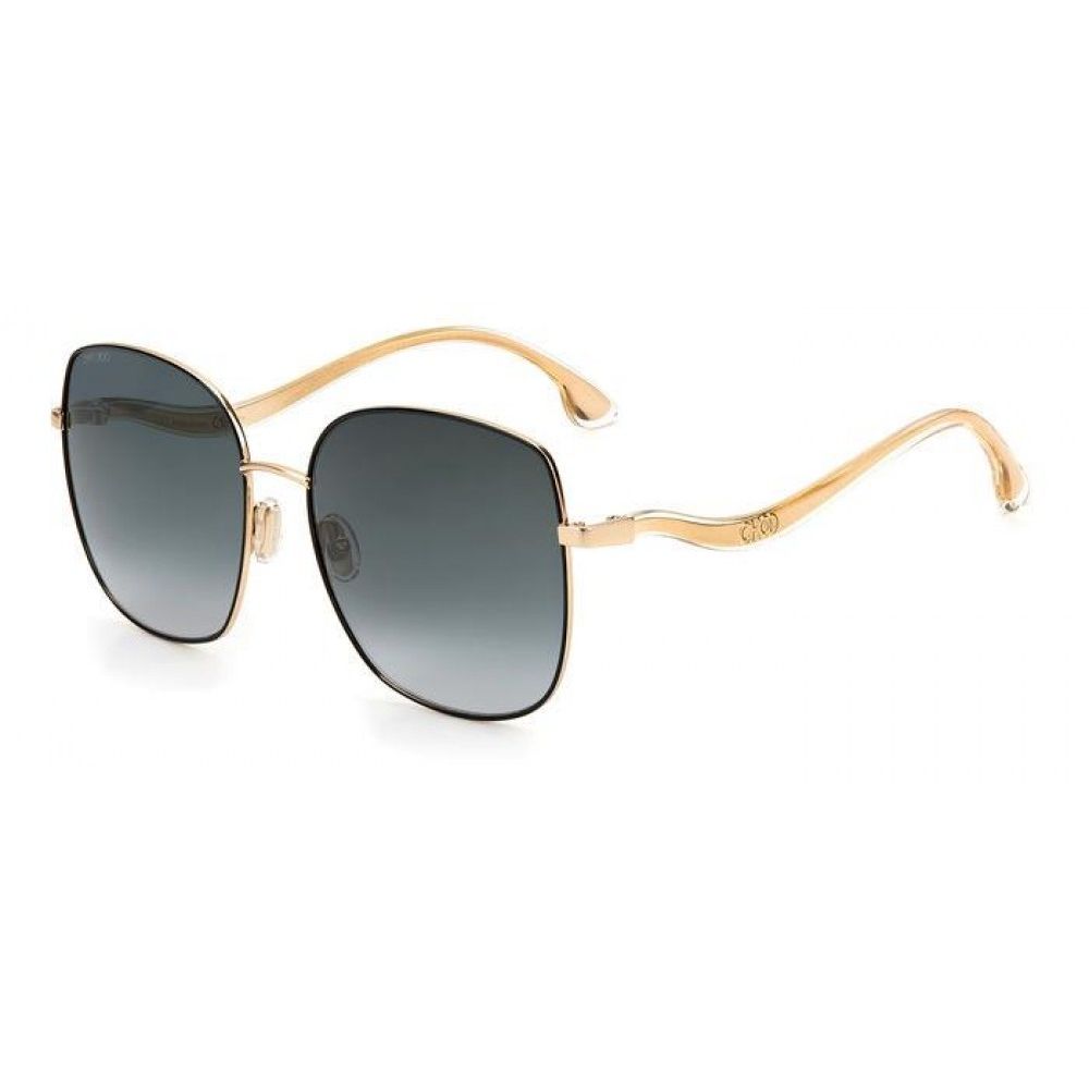 Lunettes de soleil Jimmy Choo en métal doré