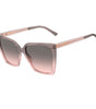 Lunettes de soleil Jimmy Choo en acétate multicolore