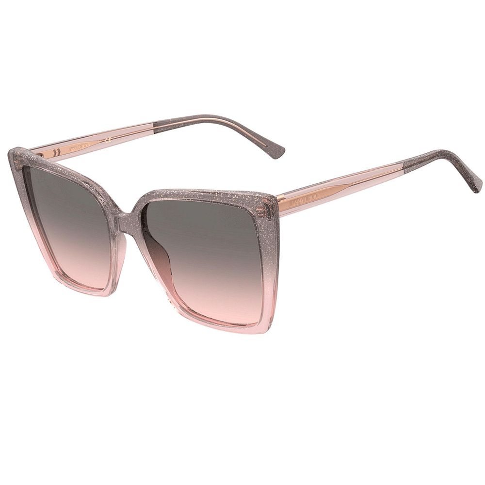 Lunettes de soleil Jimmy Choo en acétate multicolore