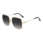 Lunettes de soleil Jimmy Choo en métal doré