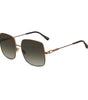 Lunettes de soleil Jimmy Choo en métal marron