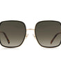 Jimmy Choo Gold Metal Sunglasses