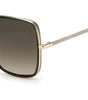 Jimmy Choo Gold Metal Sunglasses