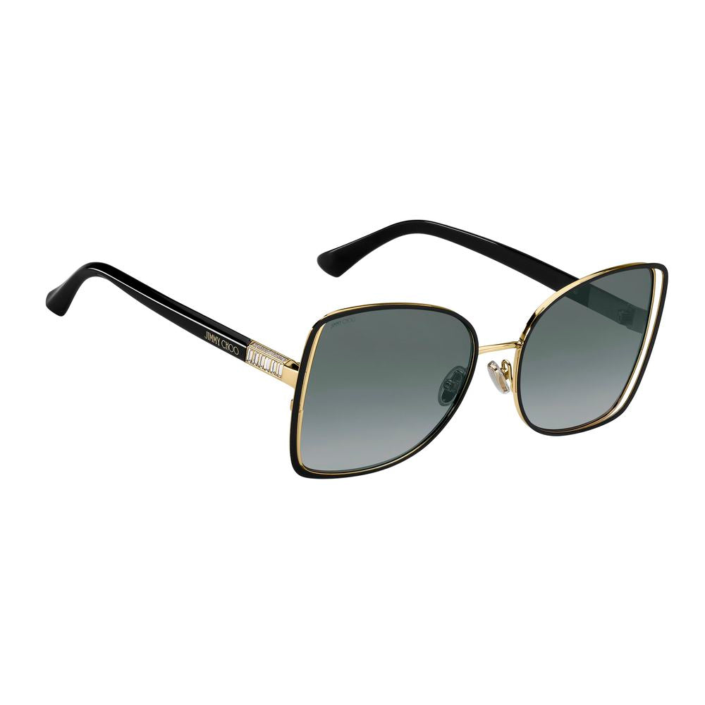 Lunettes de soleil bicolores en métal Jimmy Choo