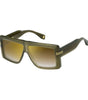 Marc Jacobs Green Plastic Sunglasses