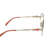 Emilio Pucci Gold Women Optical Frames