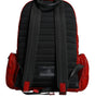 Dolce & Gabbana Red Patent Leather Logo Plaque Backpack Bag