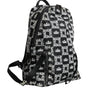 Dolce & Gabbana Black White DG Crown Logo Nylon Backpack Bag