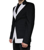 Blazer simple boutonnage noir et blanc Dolce & Gabbana