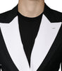 Blazer simple boutonnage noir et blanc Dolce & Gabbana