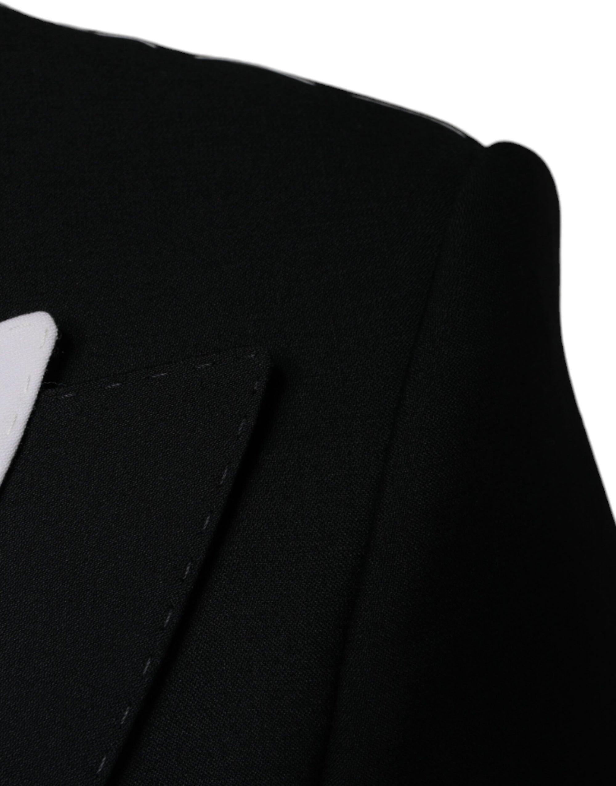 Blazer simple boutonnage noir et blanc Dolce & Gabbana
