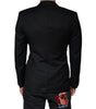 Blazer simple boutonnage Dolce & Gabbana noir MARTINI Bee